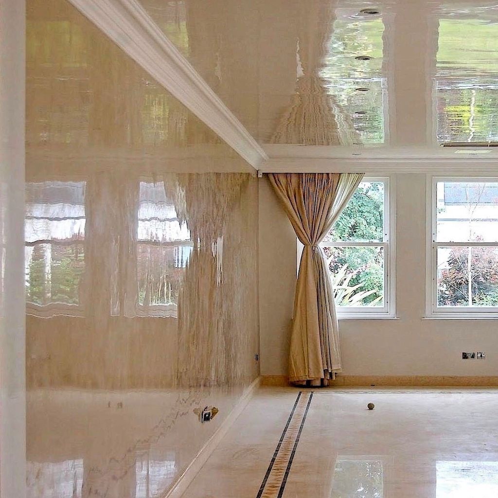 Stucco Veneziano Wohnzimmer